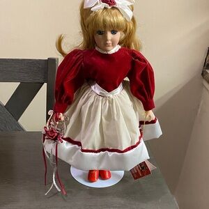 Elegant Holiday Doll